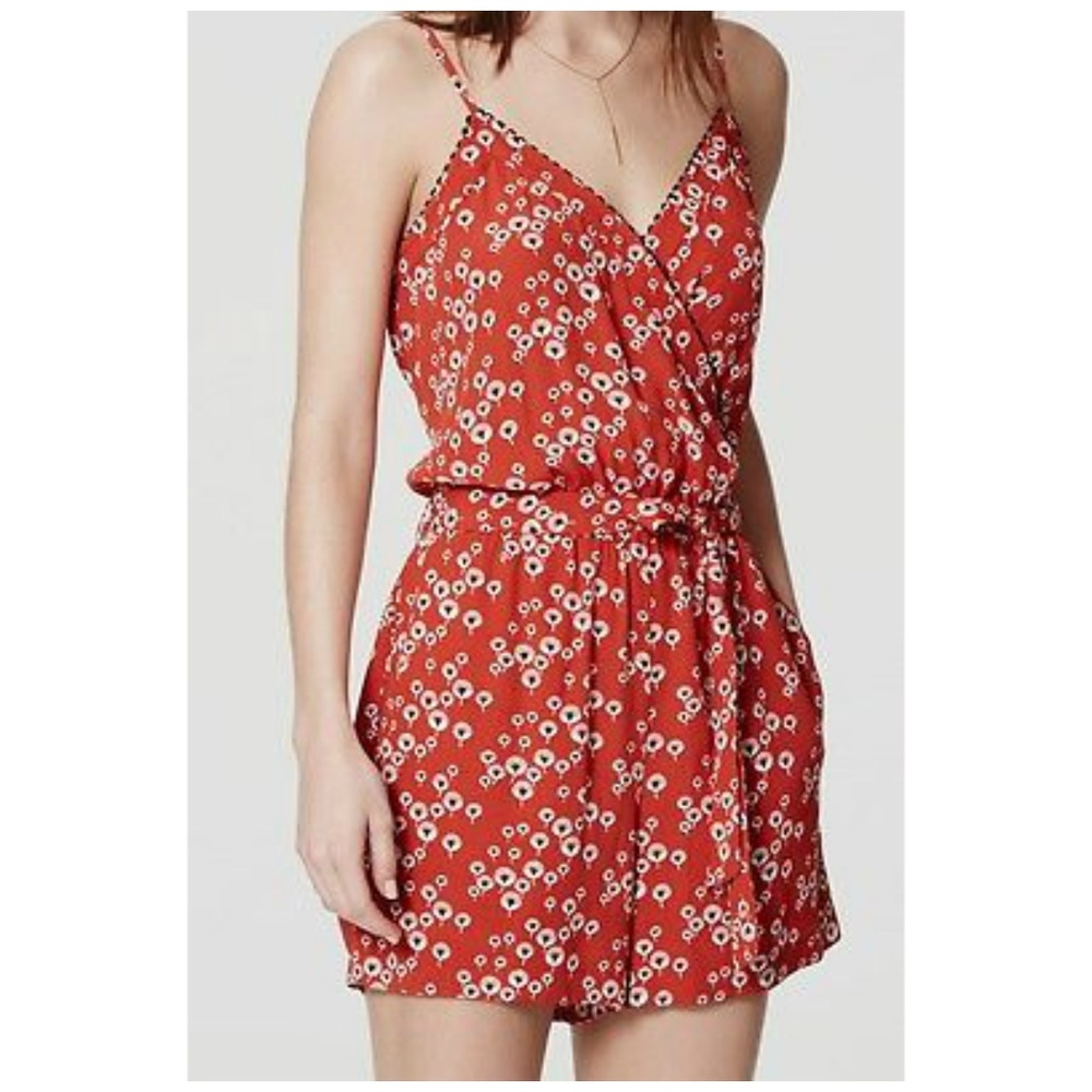 ANN TAYLOR LOFT Dandelion Romper Size Small